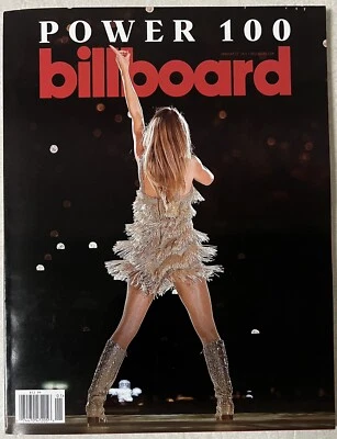 TAYLOR SWIFT BILLBOARD POWER 100 MAGAZINE NO LABEL NEWSSTAND EDITION - Image 1 of 4
