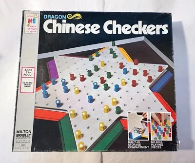 Vintage 1973  Dragon Chinese Checkers - by Milton Bradley  COMPLETE (4301) - Image 1 of 4