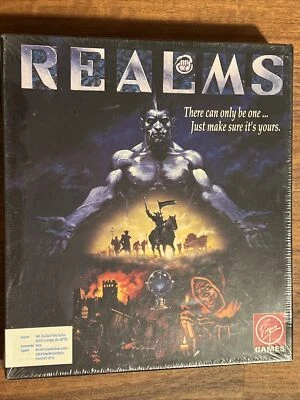 Vintage Sealed - REALMS by Virgin Games IBM PC 3.5” - Image 1 of 2