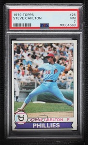 1979 Topps Steve Carlton #25 PSA 7 HOF
