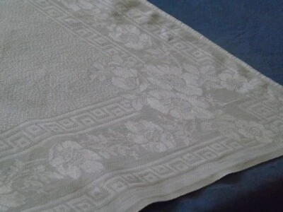 5 serviettes de table, mono GS, en coton, anciennes - Photo 1/4