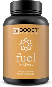 Boost Ceuticals Fuel D-Ribose 1500mg 90 Veg Caps 03/2027 - Picture 1 of 1