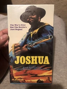 Joshua VHS Rare  Magnum Fred Williamson Revenge Western Brand New Sealed - Picture 1 of 4