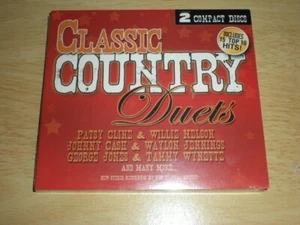 Classic Country Duets  Various Artists  New Sealed 2 CD set Waylon Jennings - Picture 1 of 2