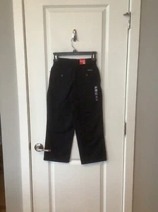 NWT Gap Kids Blue Khaki Flat Front Uniform Pants Size 7 NEW. Adjustable Waist - Picture 1 of 8