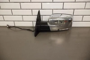 2014-2018 Ram Left Driver Chrome Power Folding Door Mirror Tested 68231243aa - Picture 1 of 15