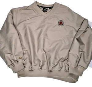 Camiseta cortavientos PGA Championship Medinah 2006 para hombre talla mediana beige - Imagen 1 de 8