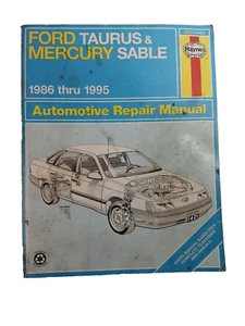 Ford Taurus Mercury Sable 1986-1995 manual de reparación Haynes 36074 EE. UU. - Imagen 1 de 24