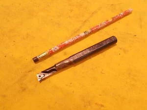 CARBIDE INSERT BORING BAR lathe tool holder 1/2" OD x 5" LONG NBN-6-2 MADE USA - Picture 1 of 6