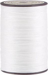 Uxcell Thin Waxed Thread 137 Yards 0.55Mm Dia Polyester Wax-Coated String Cord f - Picture 1 of 12