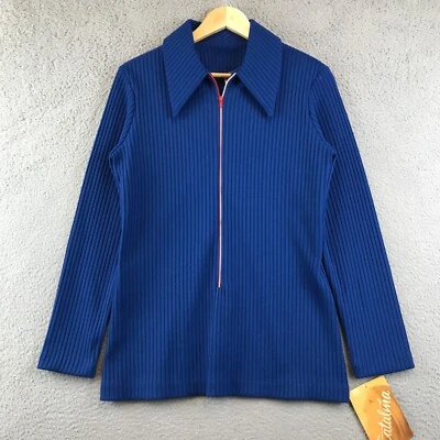 Nova blusa Catalina Sportswear 1/2 zíper manga longa tamanho 15/16 - Imagem 1 de 4