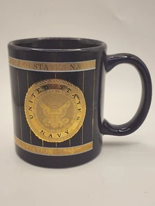 Vintage Naval Aviation Mug Collectors Coffee Tea Navy a d Gold 90s Kapan-Kent Co - Picture 1 of 5