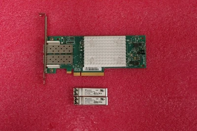 Qlogic Marvell QLE2742-SR With 2X 32GB SFP FC PCI-e HBA - Image 1 of 4