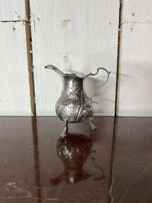 Ancien, Pot À Lait En Argent Anglais  - Photo 1/4