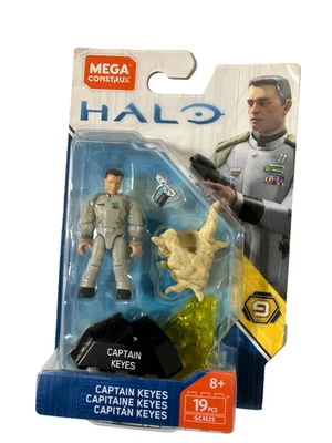 Mega Construx Halo Captain Keyes Figure Series 9 GCM25 2018 READ - Image 1 of 4