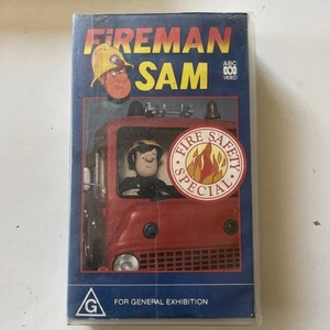 FIREMAN SAM - Fire Safety Special - ABC For Kids - VHS RARE - Picture 1 of 5