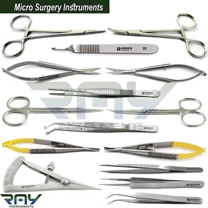 15-teiliges Augenmikrochirurgie-Set Plastische Chirurgie Chirurgische Instrumente - Bild 1 von 14