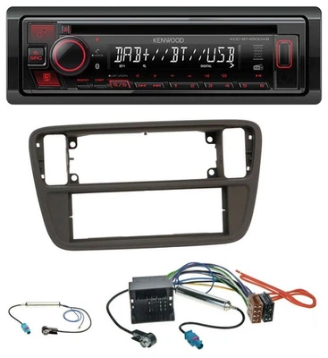 Kenwood MP3 CD USB Bluetooth DAB Autoradio für Seat Mii Skoda CitiGo 2011-2016 s - Bild 1 von 4
