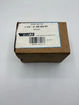 WATTS 0887185 RK 009 RT 1-1/4 - 2 KIT REPARACIÓN PIEZAS GOMA VÁLVULA TOTAL  Foto 1 de 4