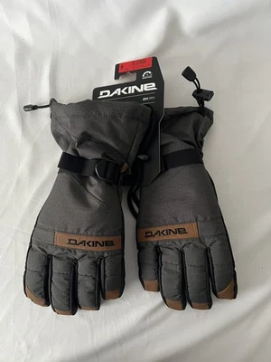 DAKINE DK 干皮革童子军手套 - 碳纤维男式小号  — 第 1/4 张图片