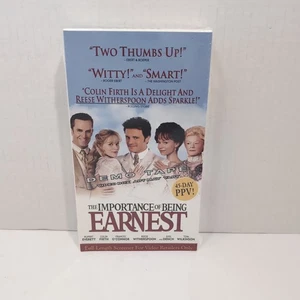 Importance of Being Earnest (VHS, 2002) Nastro demo sigillato - Schermo completo di lunghezza - Foto 1 di 3