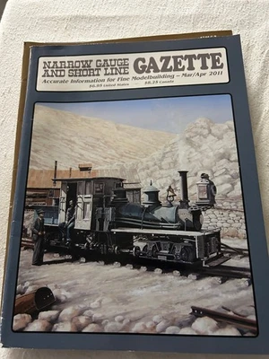 Narrow Gauge and Short Line Gazette Mar/Apr 2011 Modelbuilding Magazine - Image 1 of 2