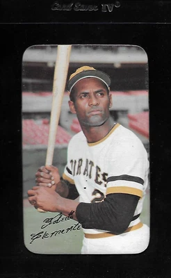 1971 Topps Supers Roberto Clemente EX - Image 1 of 2