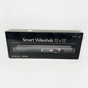 Blackmagic Smart Videohub 12x12 | 6G-SDI Ultra HD Routing Switcher - Picture 1 of 5