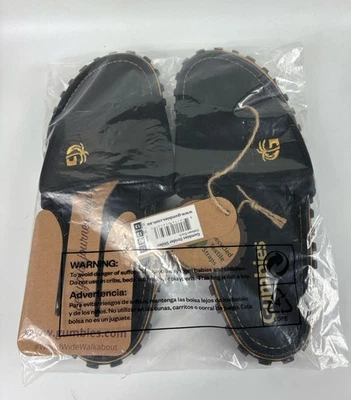 Мужские летние пляжные сандалии шлепанцы Gumbies Strider для серфинга черные размер 12 - Изображение 1 из 4