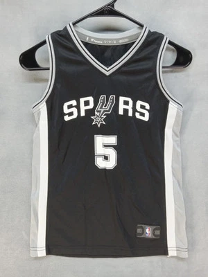 Camiseta deportiva de baloncesto juvenil Dejounte Murray 5 NBA San Antonio Spurs negra S Foto 1 de 4