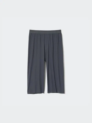 Черные мужские дышащие штаны UNIQLO AIRism с сеткой-дезодорантом Steteco L - Изображение 1 из 4