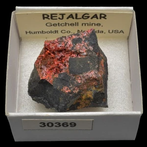 REJALGAR (Getchell mine, Humboldt Co., Nevada, USA) #30369 / Realgar - Picture 1 of 1