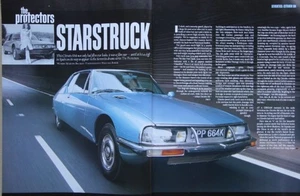 Original CC 2003 extracted mag article: 1972 CITROEN SM 'Starstruck' story of - Picture 1 of 2