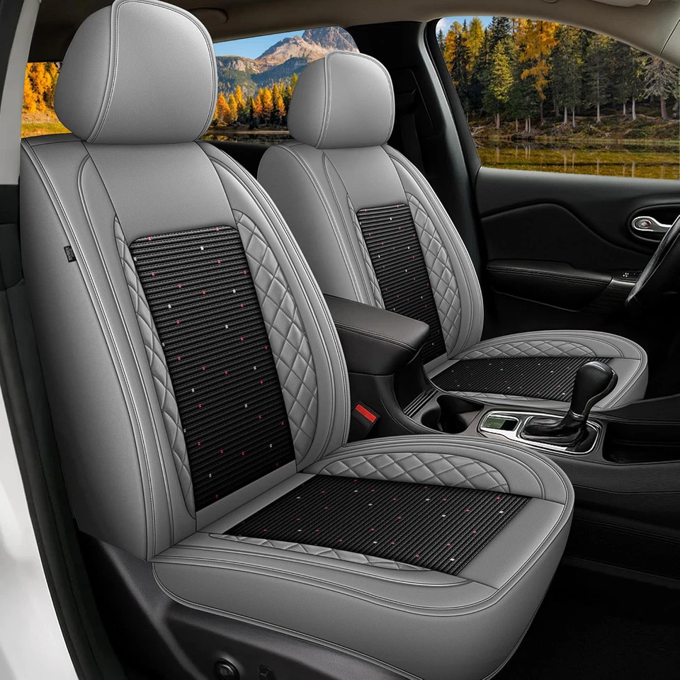 Car Seat Covers For Volvo S80 2001-2016 Faux Leather Full Set Cushions Pad Foto 1 de 4