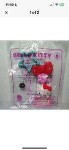 Hello Kitty Clip with Nametag McDonalds Happy Meal Toy #6 ~ 2018 Sanrio - Picture 1 of 2