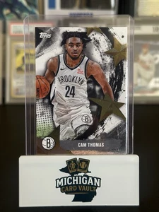 2025 Topps Stars Of NBA Cam Thomas #SA-13 Brooklyn Nets Basketball - Picture 1 of 2