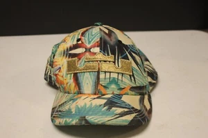 Nike Mens True Lebron James X10 Championship Snapback Hat Floral Print Gold - Picture 1 of 7
