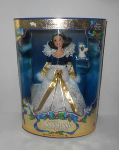 SNOW WHITE Holiday Princess 1998 Disney Holiday Collection by Mattel - Picture 1 of 5