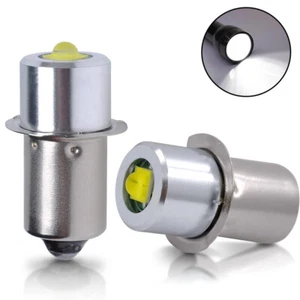 White LED Bulb Lamp p13.5s for MAGLITE 3-Cell Flashlight 4.5V Maglight Upgrade - Picture 1 of 8