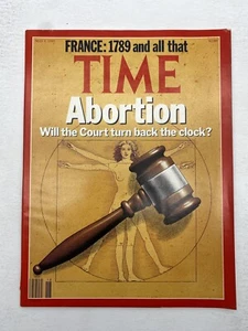 1989 Time Magazine May 1 Abortion Newsstand High Grade - Picture 1 of 5