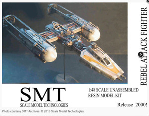 RARE OOP SMT 1/48 Star Wars Y-Wing Fighter MINT CONDITION