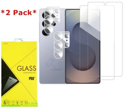 IRONSMITH 2P Samsung Galaxy S24/24+/25/25+ Ultra Tempered Glass Screen/Camera Protector