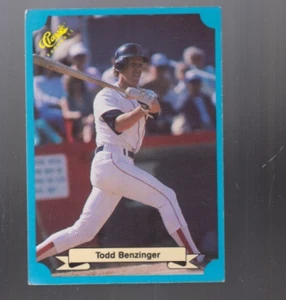1988 CLASSIC GAMES BASEBALL #245 TODD BENZIGER BOSTON RED SOX - NM - Bild 1 von 2