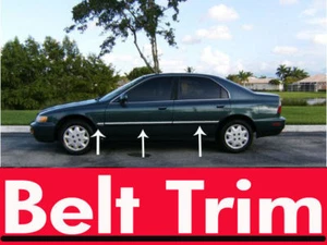 ForACCORD CHROME SIDE BELT TRIM DOOR MOLDING 1994 1995 1996 1997 - Picture 1 of 1