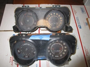 1969-72 PONTIAC GTO Le MANS GRAND PRIX NONE RALLY 120 & 140 MPH GAUGE SETS - Picture 1 of 10