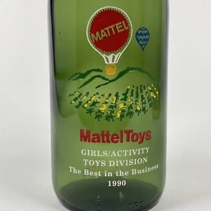 Botella de vino promocional Mattel Toys niñas actividad coleccionable años 90 globo - Imagen 1 de 9