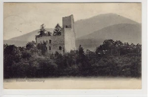 AK Andlau, Spesbourg, Ruine Spessburg, Alsace, Elsass, 1907 - Bild 1 von 2
