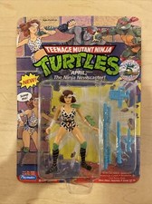 April The Ninja Newscaster Teenage Mutant Ninja Turtles Playmates 1994 *SEALED*