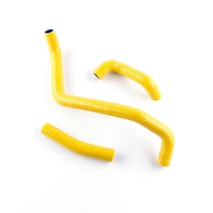 For Can-Am Bombardier DS650 Baja/Racer/X 2000-2007 Silicone Radiator Hose Yellow - Picture 1 of 15