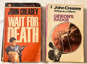 What For Death Gordon’s Badge Fiction Paperback John Creasey Corgi X 2 Z3 - Picture 1 of 15